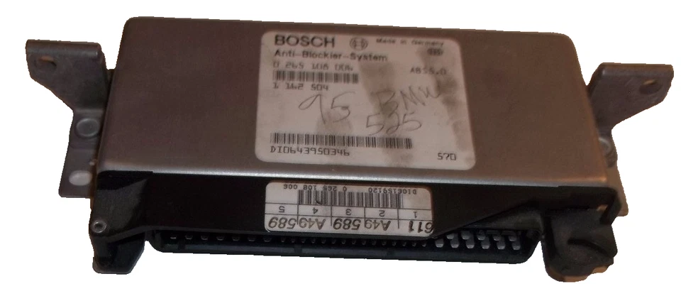  BMW 525i 530i 540i 1994 1995 ABS módulo de freno antibloqueo sin control de tracción Foto 1 de 3