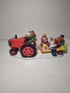 Department 56 Snow Village Caroling At The Farm Ceramic Accessory - Picture 1 of 5