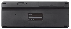 Trust Wireless Keyboard SmartTV Dispenser for Television black Touchpad - Bild 1 von 4