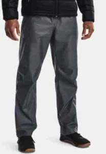 Under Armour Hombres Cloudstrike Pantalones Laterales Gris Grande 1355813 Pantalón de Lluvia Suelto - Imagen 1 de 12