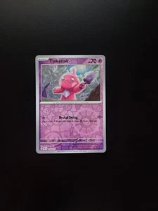 Tinkatink, JCC Pokémon, Paldea Evolved, Holo inverso, casi como nuevo - Imagen 1 de 1