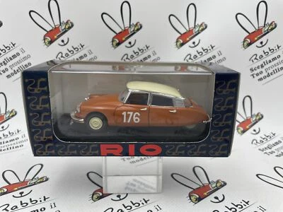 DIE CAST " CITROEN DS 19 1° RALLYE M. CARLO 1959 " 109 RIO 1/43 - Immagine 1 di 3
