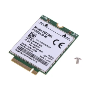 EM7345 4G LTE Mobile Broadband 4G Card WWAN Module 04X6019 04X6014 For Lenovo - Photo 1/8
