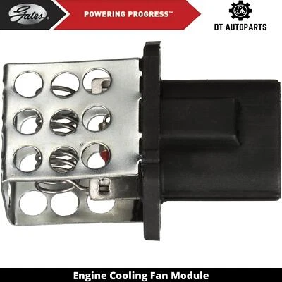 Módulo de ventilador de refrigeración para motor GMC Terrain 2010-2017 ventilador de refrigeración puertas de resistencia Foto 1 de 4