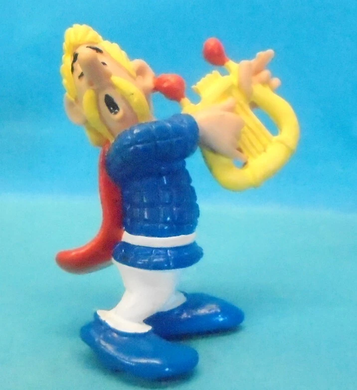 ASTERIX : Troubadix VARIANTE Wams dunkelblau COMICS FIGURAS SPAIN 1984/85 TOP - Bild 1 von 1