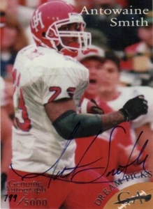 Artículo original 1997 Dream Picks automático/5000 Antowain Smith #M11 novato automático radiocontrol - Imagen 1 de 2