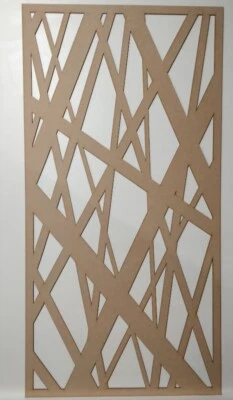 Radiator Cabinet Decorative Screening Perforated 3,4&6mm thick MDF laser cut TR1 - image 1 of 3