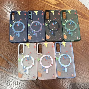 Clear Case Cover Magnetic For Samsung Galaxy S24 23 Ultra 22Plus Plating - Picture 1 of 15