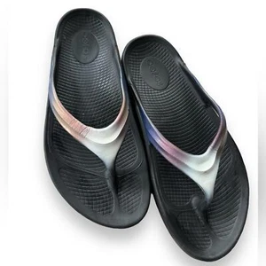 OOFOS Oohlala Luxe Sandal Orthotic Size Womens 9 EU 40 orthopedic recovery shoes - Picture 1 of 11