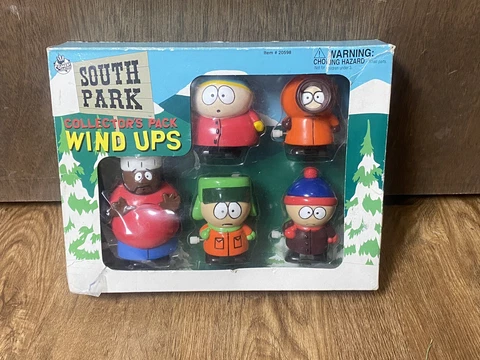 1998 SOUTH PARK COLLECTOR'S PACK WIND UPS Toys 5 FIGURES Cover