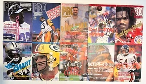 American Football Magazine TOUCHDOWN PRO 2000~2004 Set of 10 books Japanese - Picture 1 of 2
