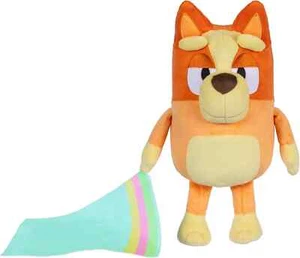 BLUEY Sleepy Time Bingo 13" Sing Along Plush with Blanket 7 Fun Phrases Soft Toy - Picture 1 of 6