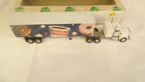 Dunkin Donuts Die Cast Tractor Trailer Used Very Good Condition As Is - Picture 1 of 8