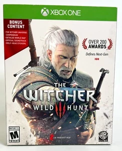 THE WITCHER III : WILD HUNT XBOX ONE - MICROSOFT - NEU & VERSIEGELT - SCHUBER - Bild 1 von 4