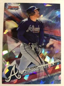 2017 Bowman's Best FREDDIE FREEMAN #5 - Atomic Refractor - A845 - Picture 1 of 2