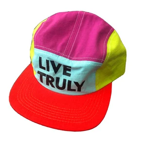 Live Truly, Vintage Style, 5 Panel Hat, Used, VGC, Free Domestic Shipping - Picture 1 of 4