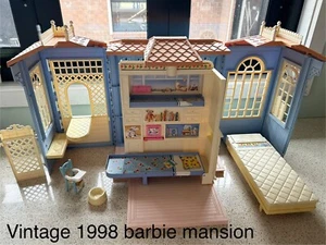 1998 Vintage Barbie Folding Mansion - Picture 1 of 24
