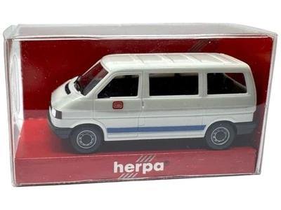 Herpa VW T4 Caravelle DB BAHN - 1:87 H0 Modellauto 042109 - INKgrafiX TOYS A332 - Bild 1 von 4