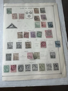 25 Cape of Good Hope Stamps from Quality Old Antique Album 1864-1904 - Picture 1 of 7