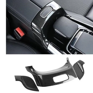 Für Benz GLB X247 2019 Mittelkonsole Armlehnenbox Schalterabdeckung Kohlefaser - Bild 1 von 1