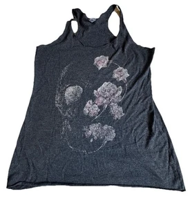 Mujer PEQUEÑA Next Level Ropa Gris RacerTank Top Calavera Púrpura Rosa Objetivo - Imagen 1 de 6
