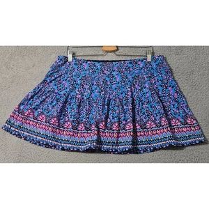 Lilly Pulitzer UPF 50+ Luxletic Gardenia Golf Tenis Pickleball Skort Talla XL - Imagen 1 de 9