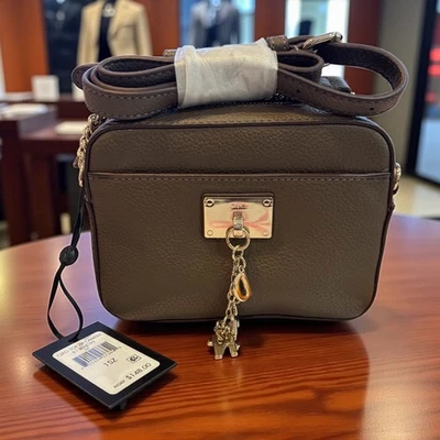 DKNY Paige MD Satchel Crossbody Bag in Tan/Brown - Image 1 of 4