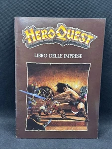 HEROQUEST Parte Ricambio Originale Vintage: Libro Delle Imprese - Picture 1 of 2