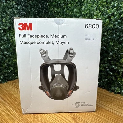 3M 6800 Full Facepiece Reusable Respirator Protection MEDIUM - Image 1 of 4