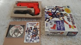 Sega Saturn Virtua Cop 2 Gun Bundle SS Original Box VC1 Disc ~ Not DC Dreamcast