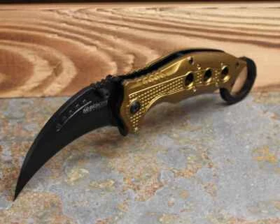 Böker Magnum BLACK SCORPION Messer Flipper 440A Stahl