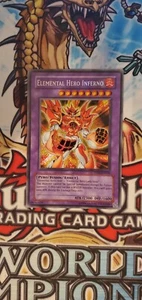 Elemental Hero Inferno PP02-EN010 Secret Rare Yugioh Card VLP (12/4) - Picture 1 of 3