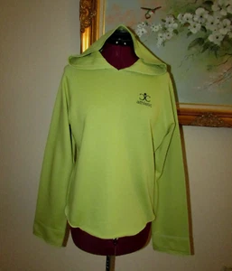 CATO GREEN SZ S 80% COTTON/40% POLYESTER PULLOVER HOODED SWEATSHIRT TOP - Picture 1 of 8