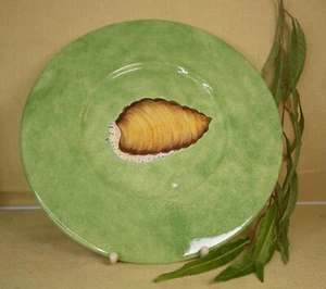 Este Ceramiche - 1 Großer Teller / Platzteller SCHNECKE 1 - Meeresfrüchte - Bild 1 von 1
