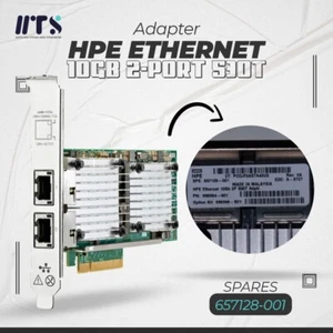 HPE Ethernet 10Gb 2-Port 530T SPS: 657128-001 /656596-B21 - Photo 1/1