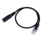 Useful Tools Cable 3.55mm Headset To RJ9 4 P4c Male Plug Cisco Based Phone