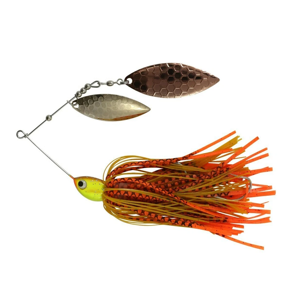 Northland Tackle Reed Runner Magnum Spinnerbait 1 oz - Pumpkinseed - Pike Muskie - Image 1 of 1