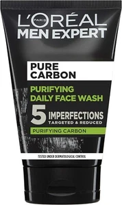 L'Oreal Paris Men Expert Face Wash Pure Charcoal, 100 ml (Pack of 1) UK - Picture 1 of 5