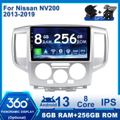 256GB For Nissan NV200 2013-19 Android 14 Car Radio Stereo GPS Navi CarPlay IPS - Image 1 of 4