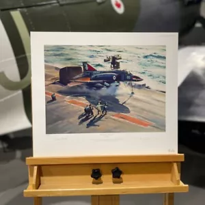 RAF Phantom 'HOT STUFF ROLLING' Limited Edition Print by Robert Taylor - Picture 1 of 4