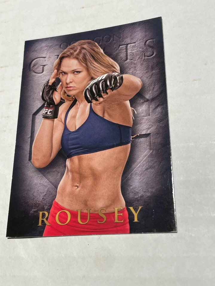 2014 Topps UFC Champions Octagon Greats Ronda Rousey #OGAP-RR - Image 1 of 2