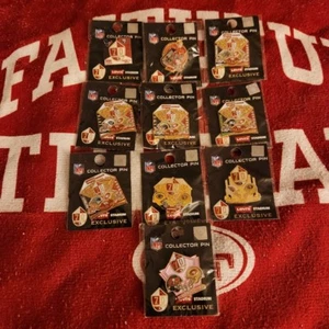 49ER GAME DAY PINS GAMEDAYLEVI STADIUM RARE 2016 GAMEDAY - Picture 1 of 21