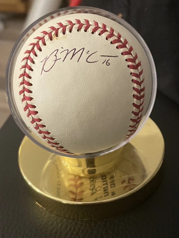 Brian Mccann Autograph Baseball - Image 1 of 1
