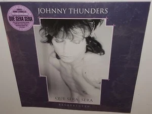 JOHNNY THUNDERS QUE SERA SERA (2019) BRAND NEW SEALED RSD COLOURED VINYL LP - Picture 1 of 2