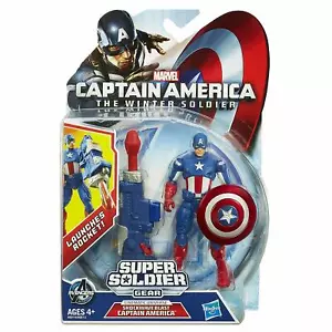 NEW MARVEL CAPTAIN AMERICA THE WINTER SOLDIER - CAPTAIN AMERICA FIGURE A6814 - Picture 1 of 2