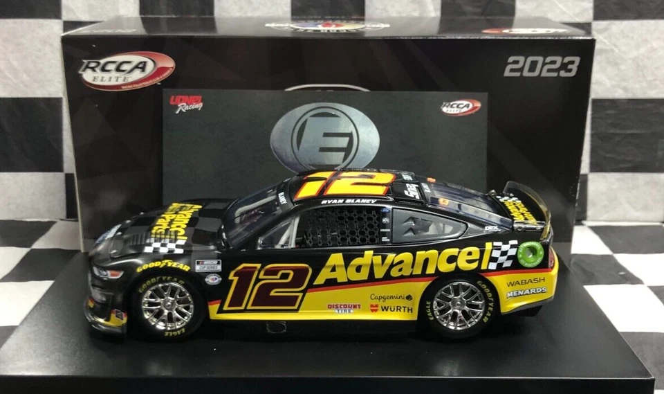 Ryan Blaney 2023 Lionel #12 Advance Auto Parts NEXT GEN Ford Mustang ELITE 1/24