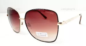Tommy Hilfiger WM OL 552 Brown Gold Women Authentic Sunglasses Gift Idea/880/NEW - Picture 1 of 8