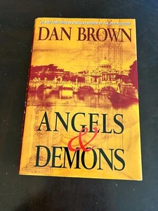 Angels & Demons by Dan Brown First Ed. 2000 Hardcover/Dust Jacket - Picture 1 of 4