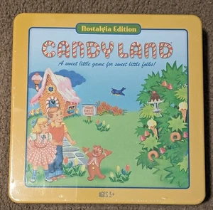 Candy Land Nostalgia Edition Collectible Tin Vintage 1962 Classic Board Game New - Picture 1 of 2
