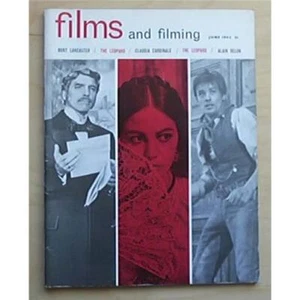 BURT LANCASTER/CLAUDIA CARDINALE FILMS AND FILMING MAGAZINE JUNE 1963 THE LEOPAR - Picture 1 of 1